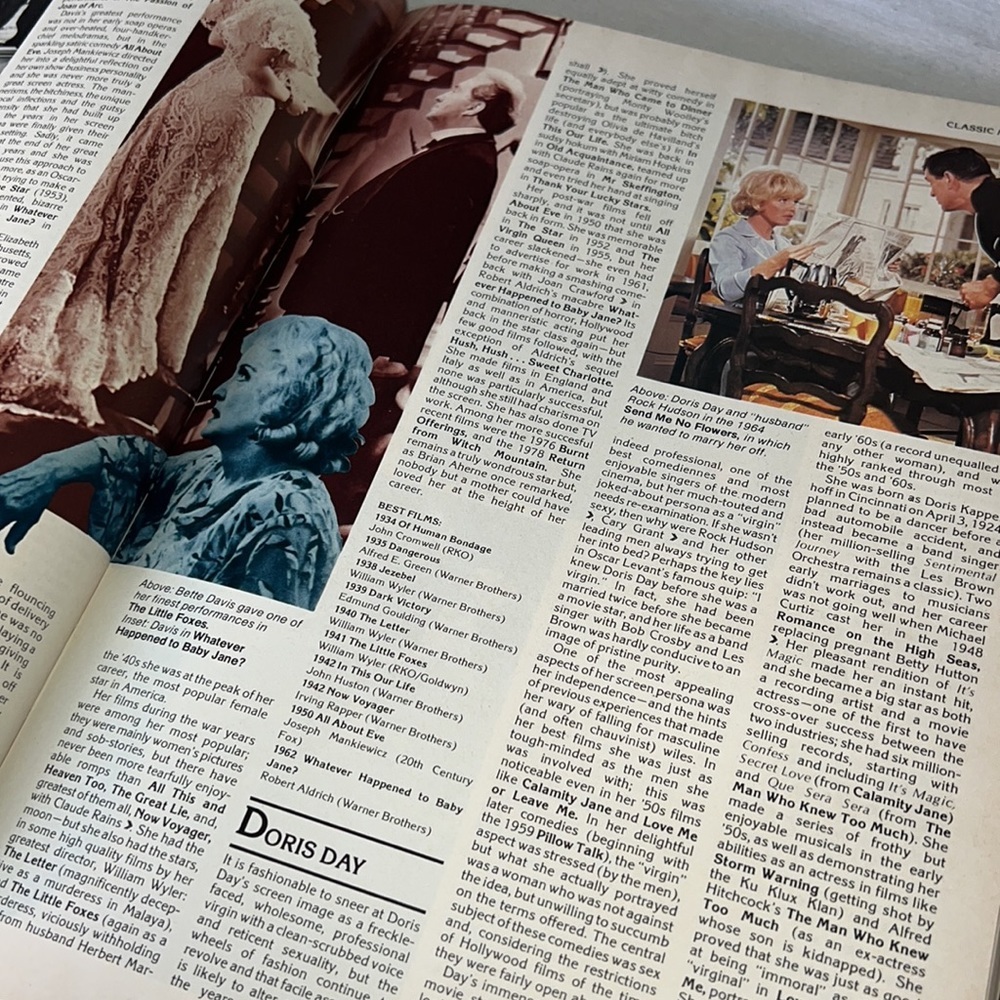 THE WORLDS GREAT MOVIE STARS AND THEIR FILMS FROM 1900 - PRESENT DAY (1979) BOOK - Picture 13 of 17
